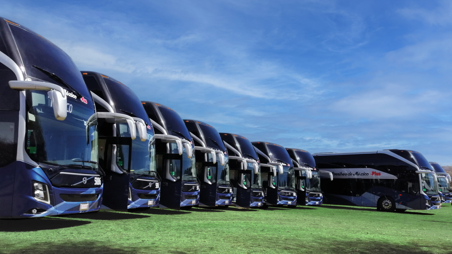 Flota de autobuses de línea Omnibus de México