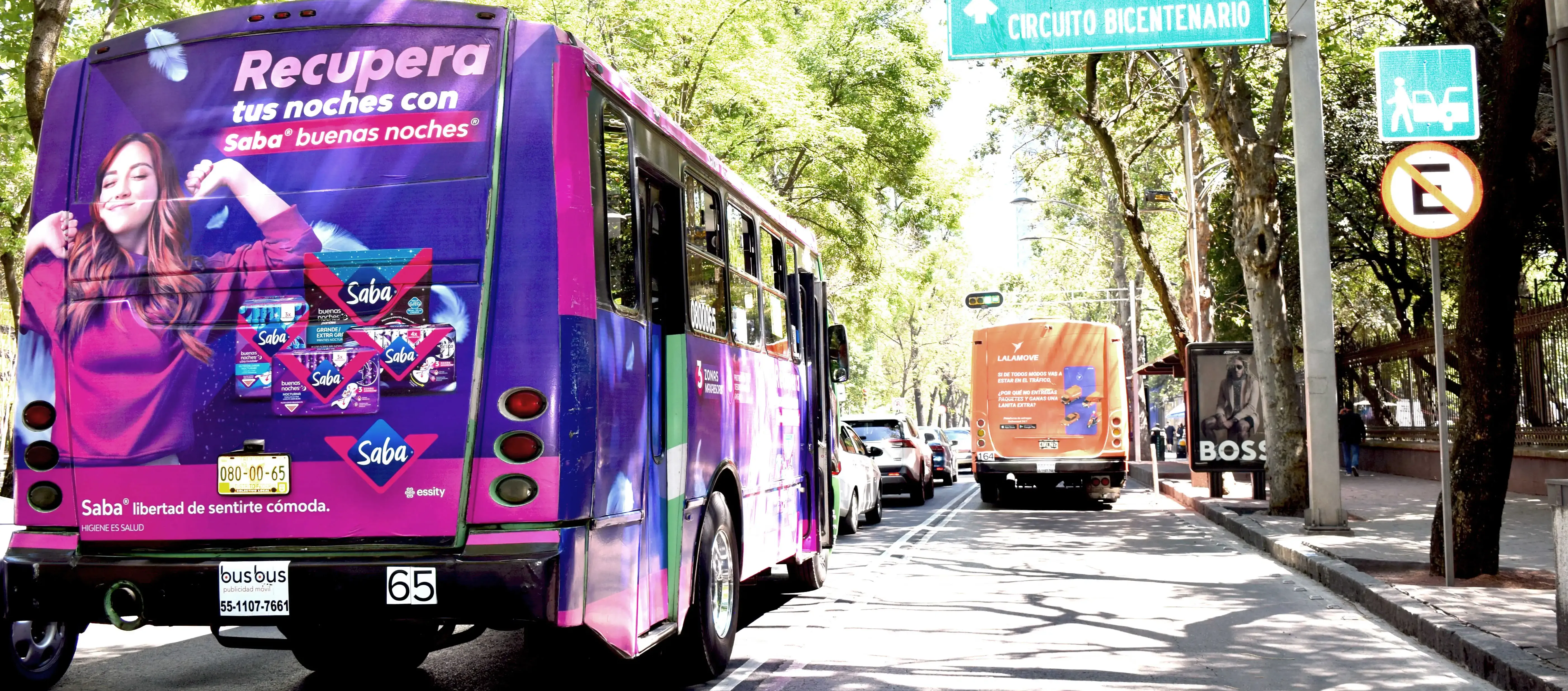 Campaña Sava — Autobús urbano